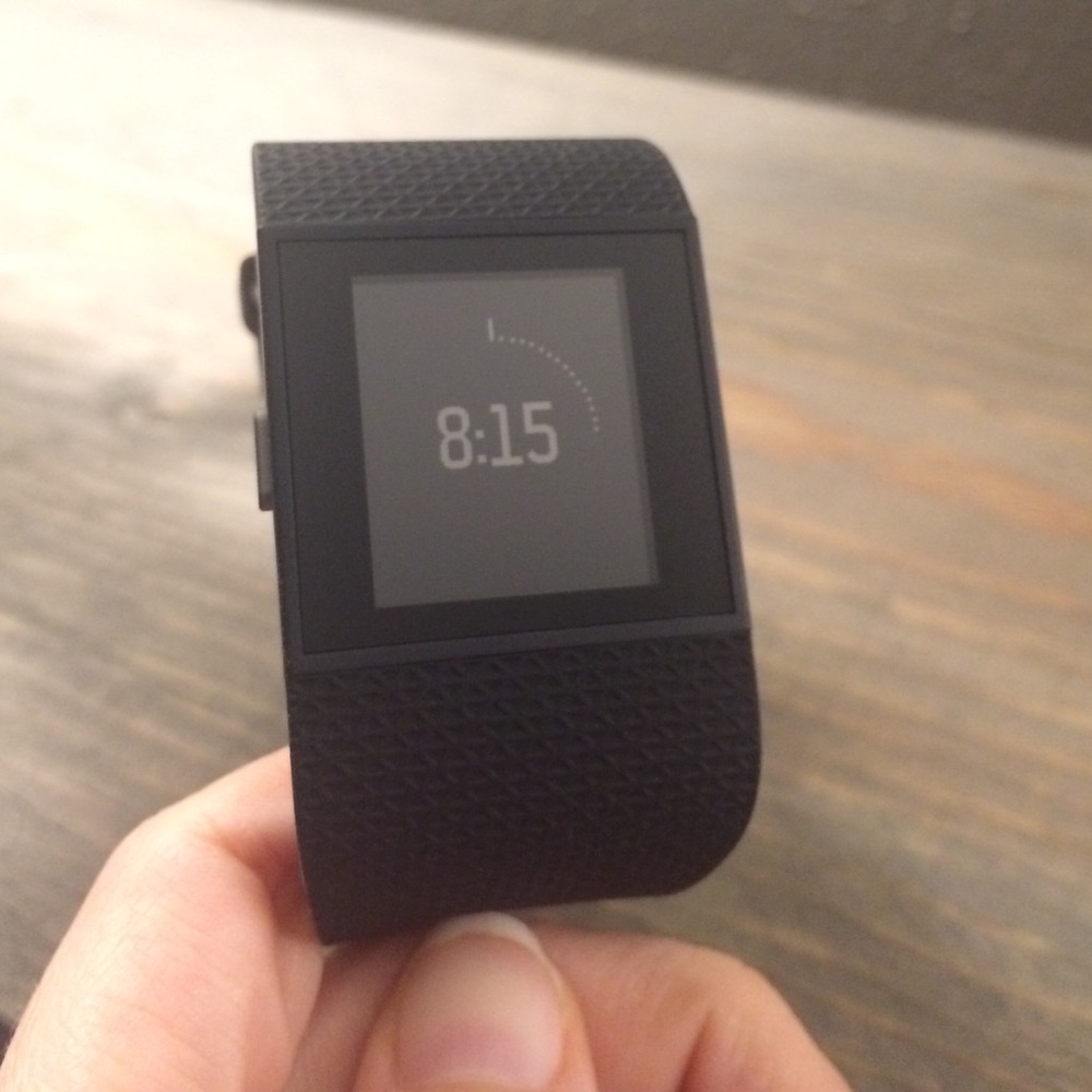Fitbit Surge small black