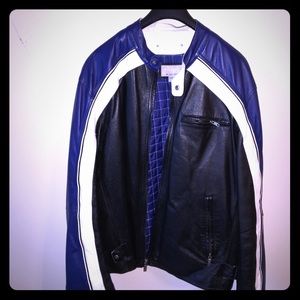 Leather Jacket - M. Julian XXL