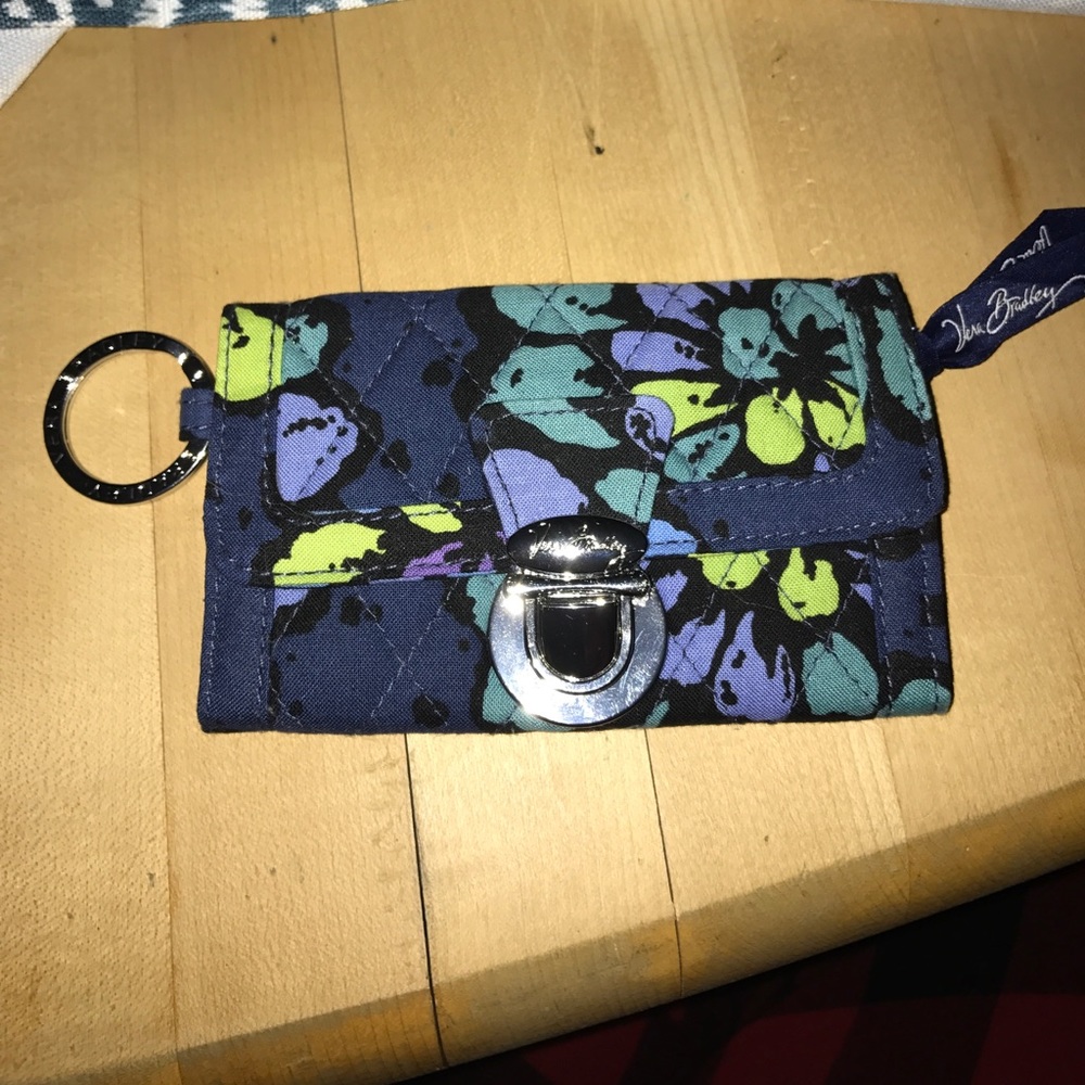 Vera Bradley key chain wallet