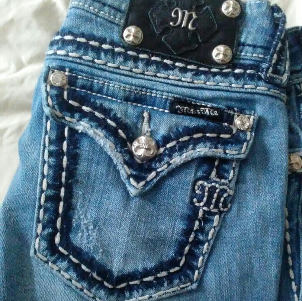 Miss Me Light Blue Jeans