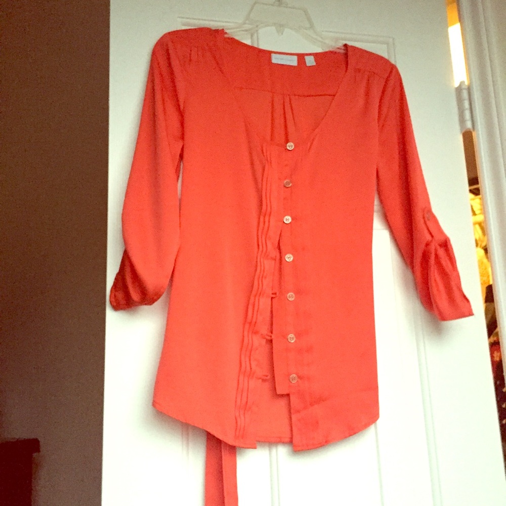 New York & Company Silk Blouse