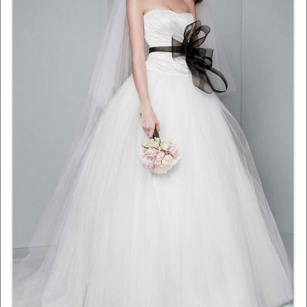 White by Vera Wang wedding dress