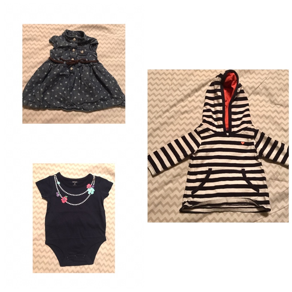 Mini carter's baby girl Lot