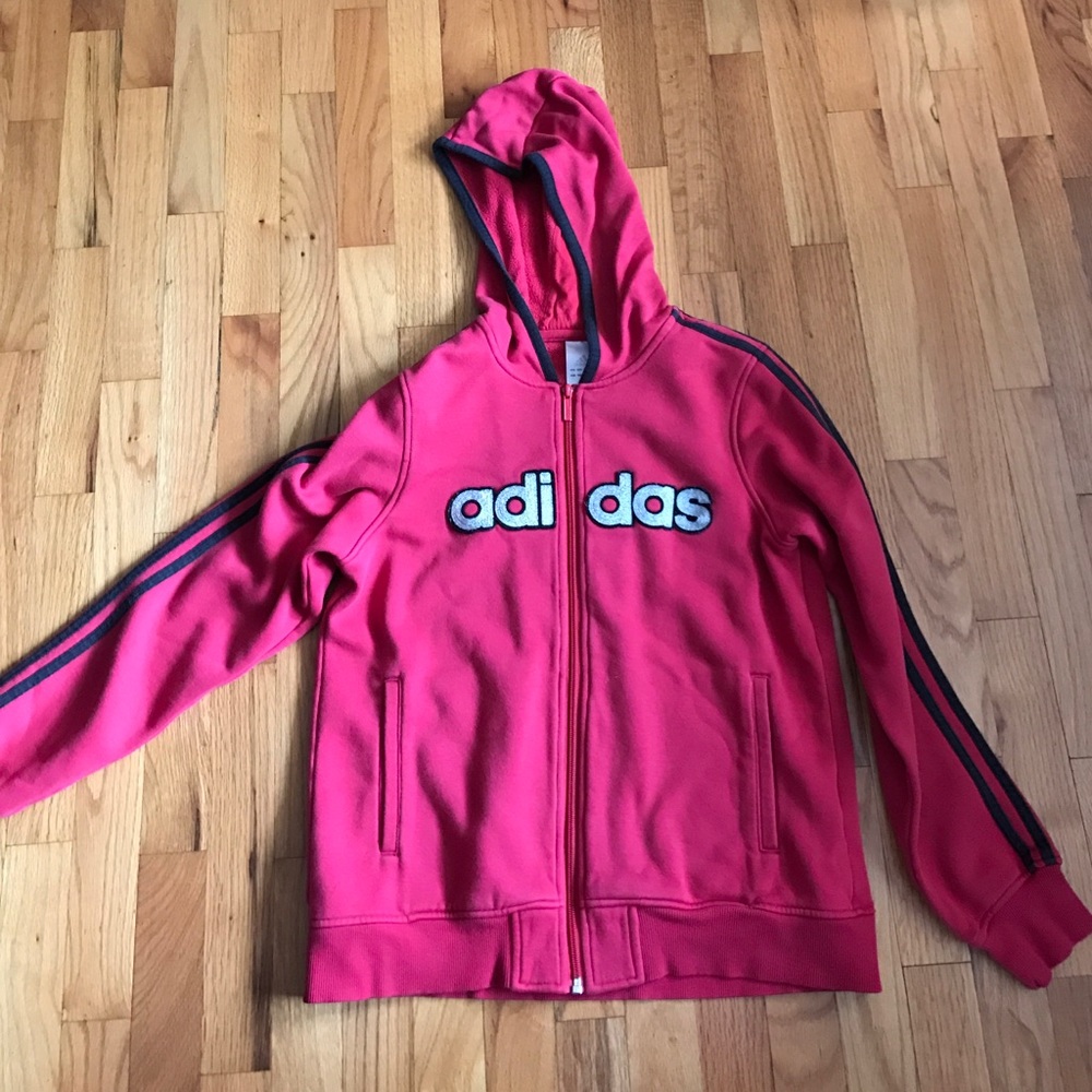 Adidas zip up hoodie