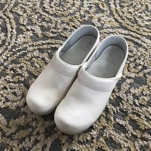 White Dansko Clogs