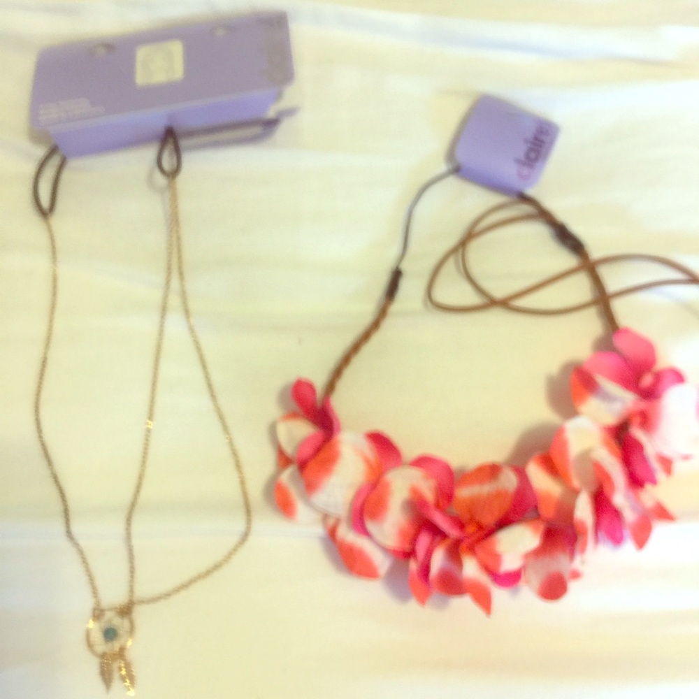 NWT hair wrap and headband