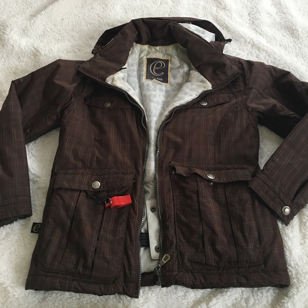 e from 408 girls ski jacket