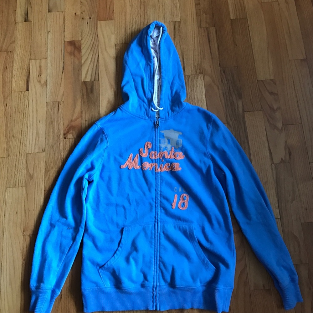 Zip up hoodie