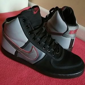 Nike Other - Nike Hightop Black Grey Red...LIKE NEW!!