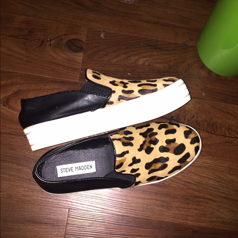 Platform Steve Madden slip ons
