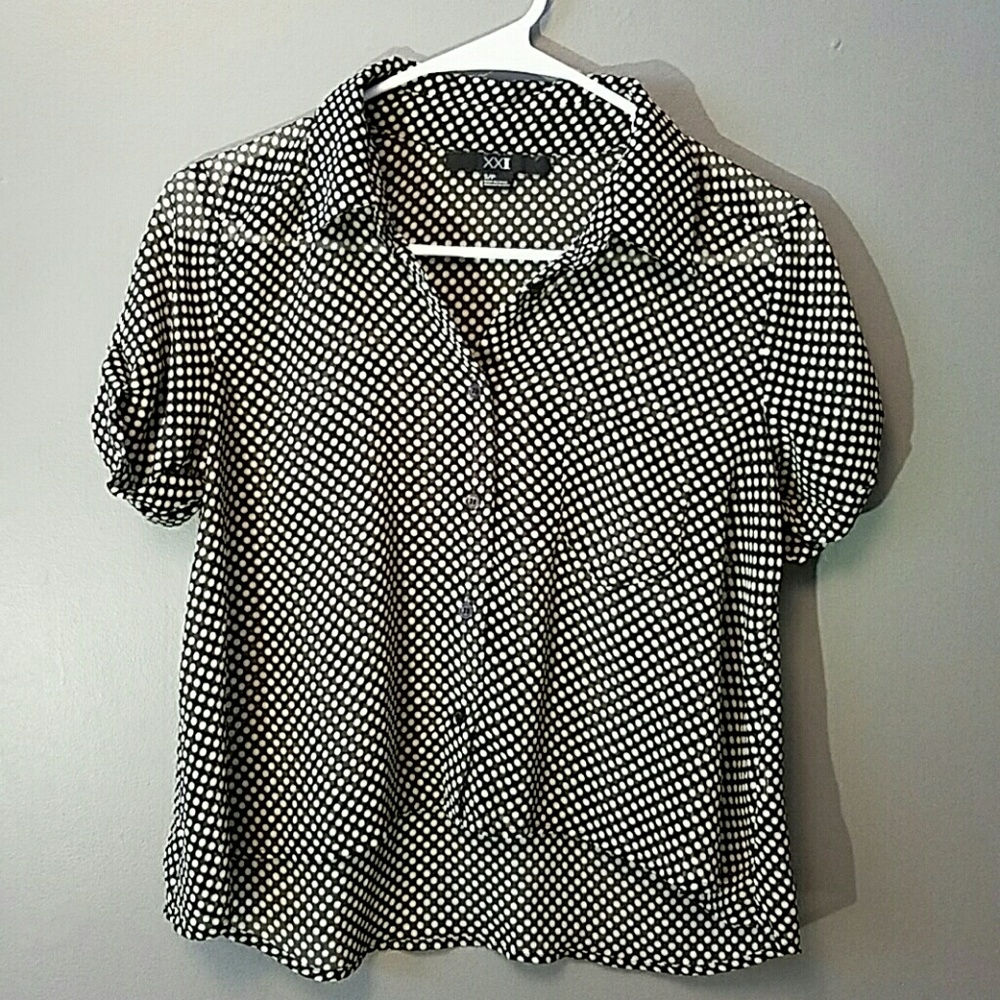 Forever 21 Crop Blouse