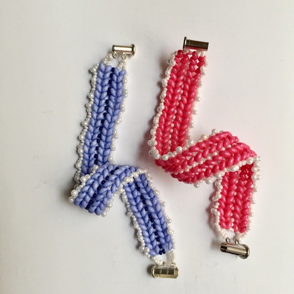 Jewelry - SOLD H A N D E M A D E Set of Two Cute Bracelets