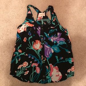 Floral Racerback Tank
