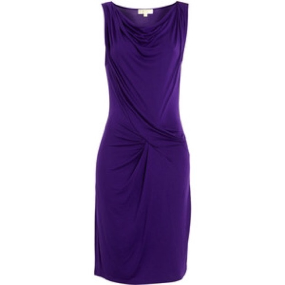 Michael Kors Purple Sleeveless Logo Pin