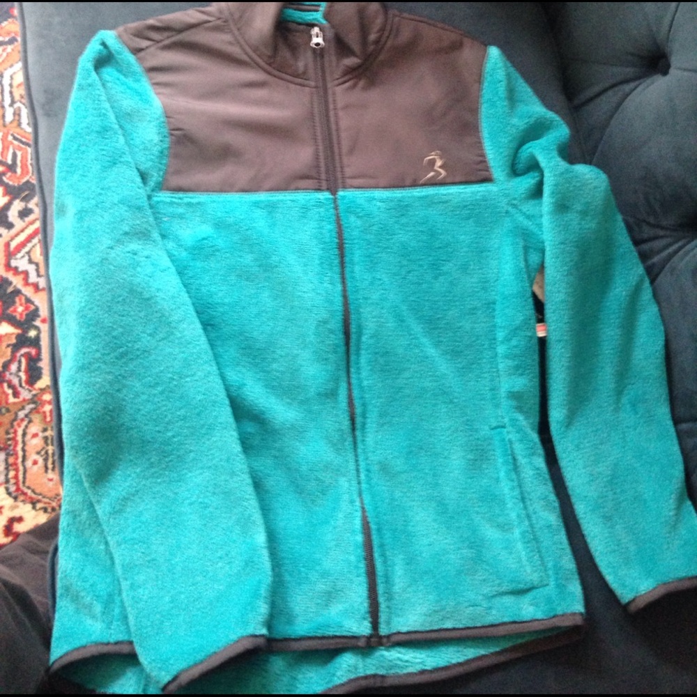 Soft teal jacket