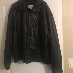 Men's leather jacket