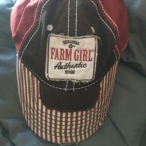 Farm girl baseball hat