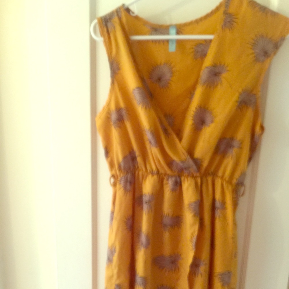 Boutique cross wrap dress