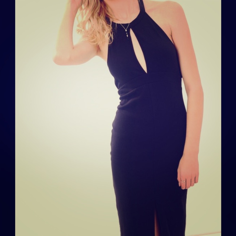 Free People black cocktail dress