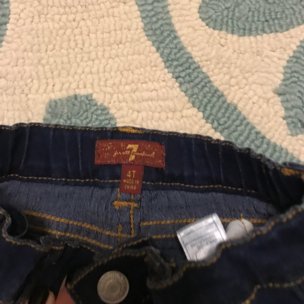 Dark denim seven jeans