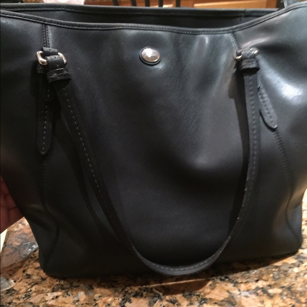 Coach black tote