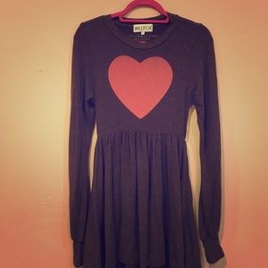 Wildfox Babydoll Heart Dress