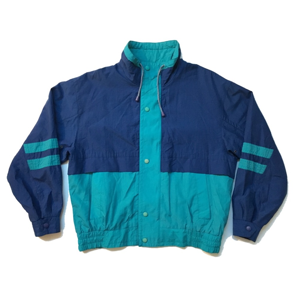 VINTAGE WINDBREAKER JACKET MEMBERS ONLY
