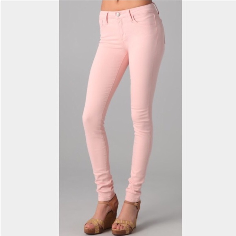 Blush skinny jeans - like New!