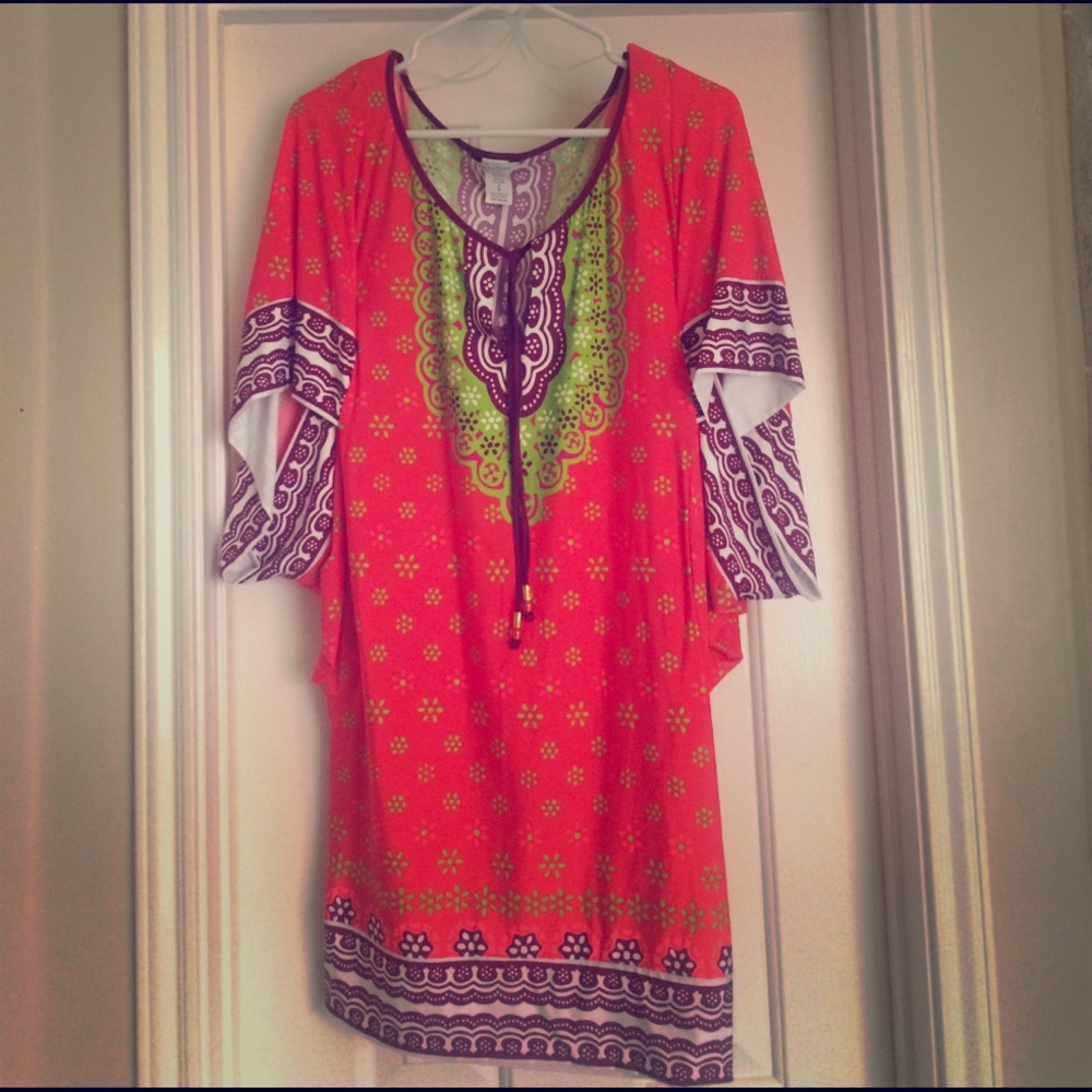 Trina Turk beach cover up