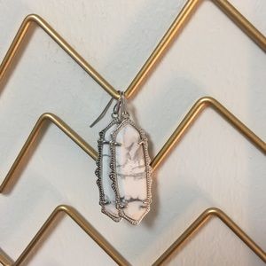 Kendra Scott Howlite Fran Earrings