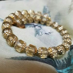 Champagne Gold Wrap Bracelet