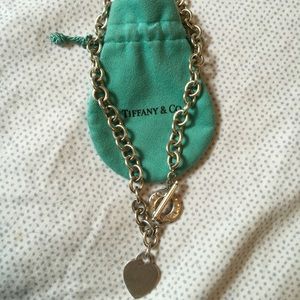 Tiffany & Co Heart Toggle Necklace