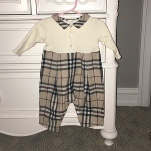 Infant Burberry Outfit