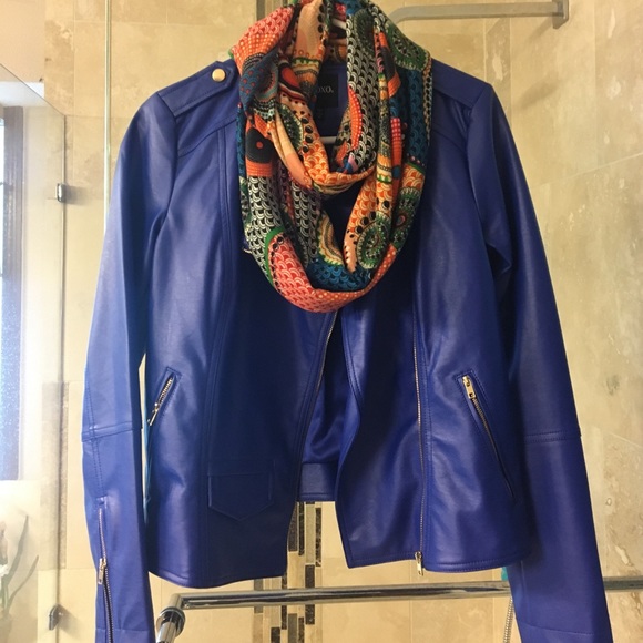 XOXO Jackets & Blazers - Brand new XOXO vegan leather jacket M