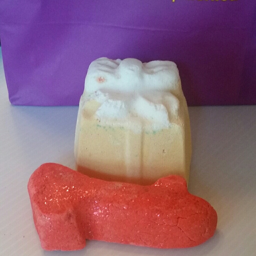 Golden Wonder Bath Bomb, Bubble Bar