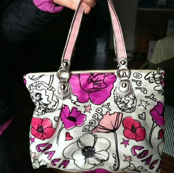 Coach Poppy purse - Picture 1 of 3