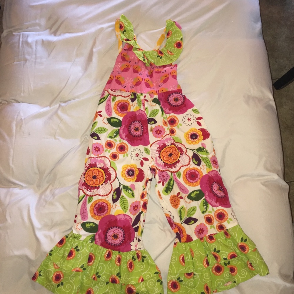 Jelly the Pug spring romper