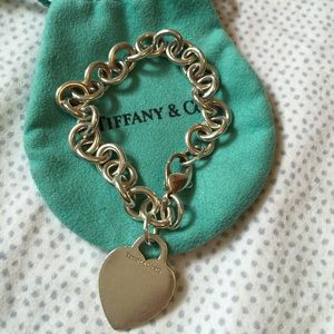 Vintage Tiffany & Co Heart Tag Bracelet