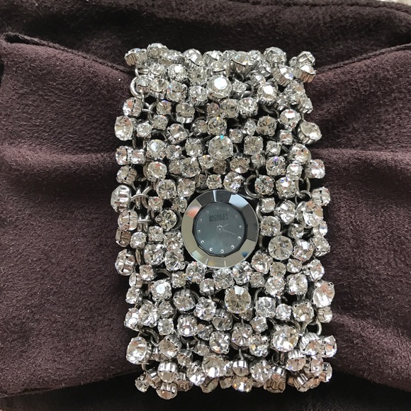 Badgley Mischka Rare Crystal Bracelet Watch main image 4