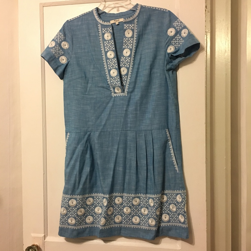 Madewell Sunstitch dress