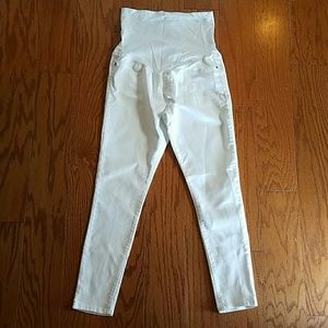 Liz Lange full front panel maternity jeans