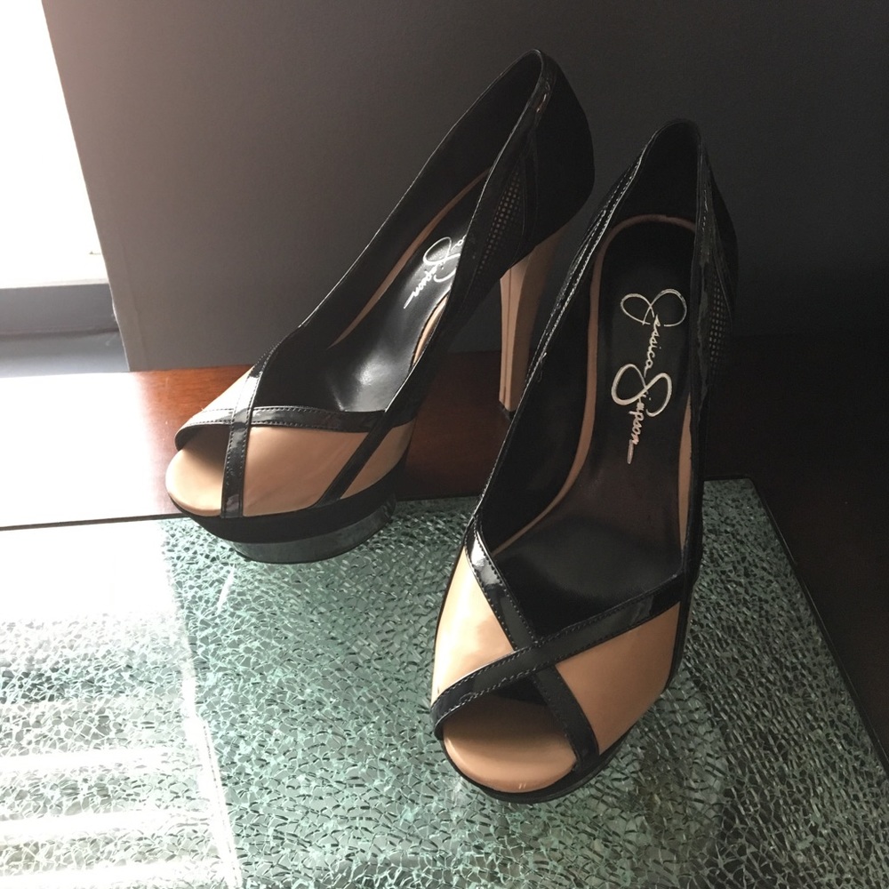 Jessica Simpson high heels