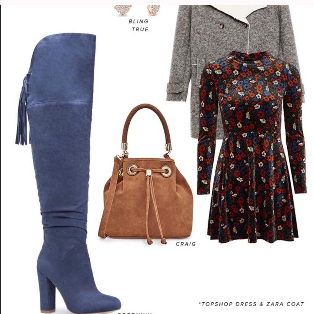 OVER THE KNEE HEELED LACE UP BOOTS