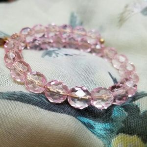 Pink Wrap Bracelet