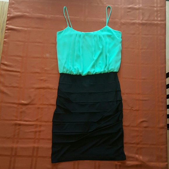 DONATED* Two-Toned Cocktail Dress - Picture 1 of 4