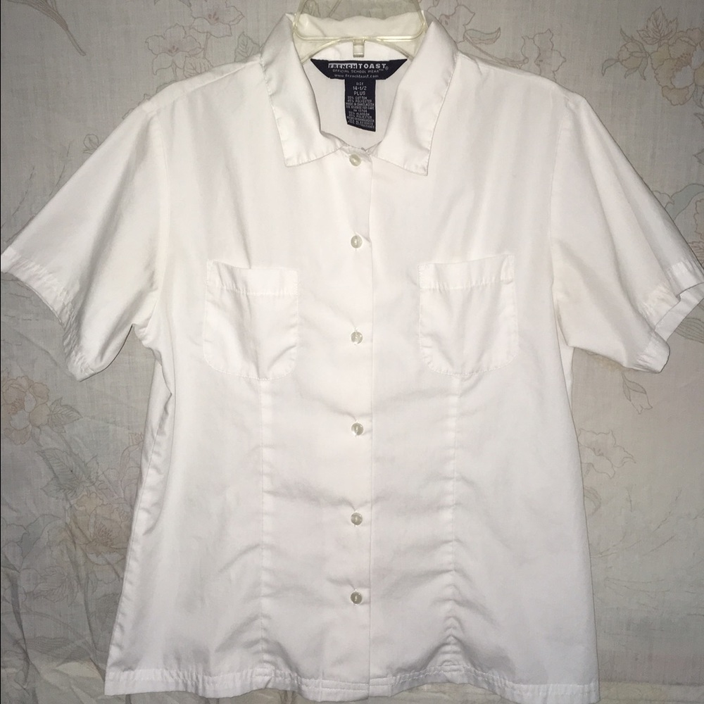 LIKE NEW French Toast Girls School Uniform Shirt