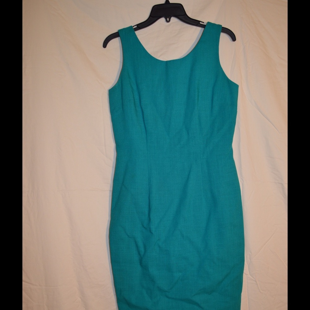 Althuser Turquoise Linen Dress