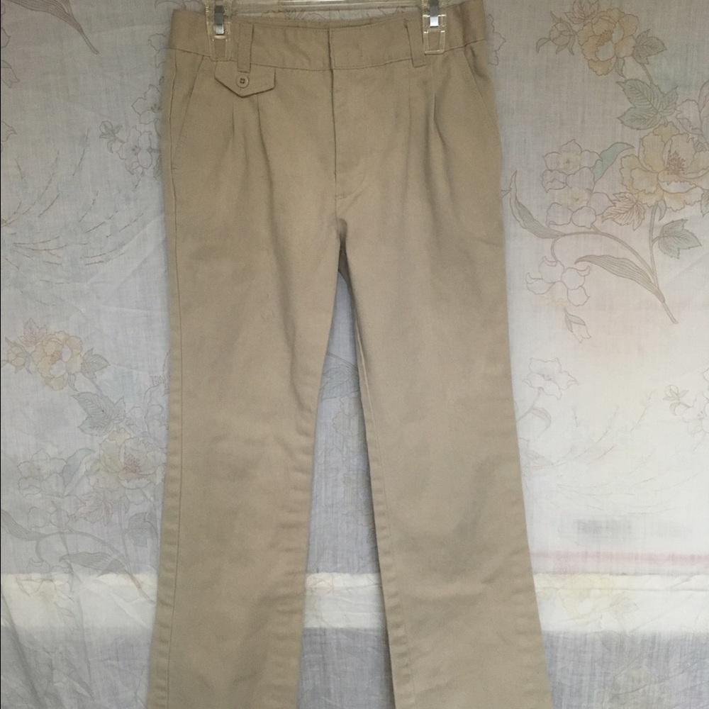 Girls French Toast Khaki School Uniform Pants