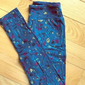 OS LuLaRoe makeup leggings! New! Unicorn