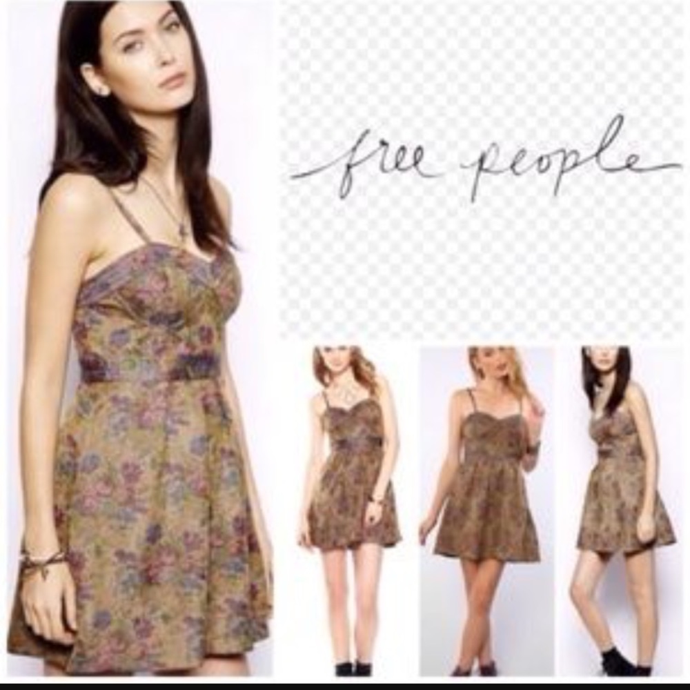 Free People Tapestry Bustier Mini💫